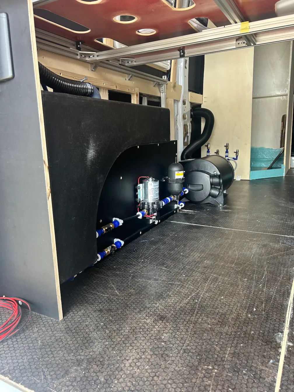 Fiat Ducato – waterinstallatie en dieselverwarming